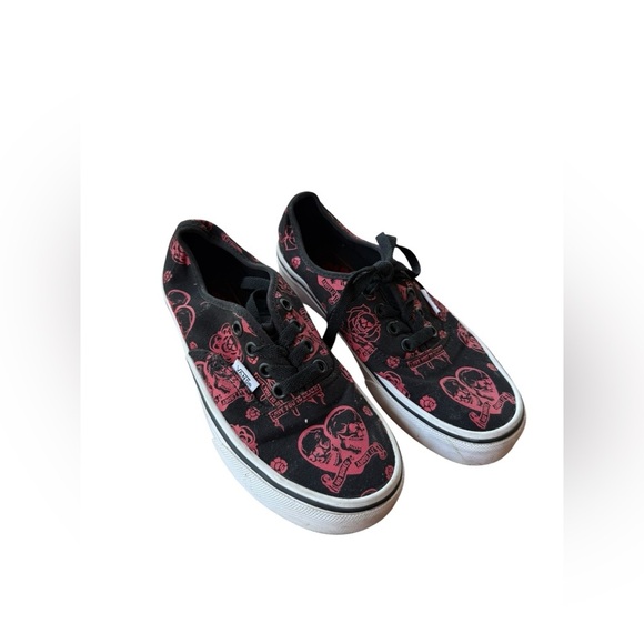 VANS Authentic - Love you To Death Black SKATE SHOES SZ 5 Womens VN0A5KS96BT - Picture 5 of 11